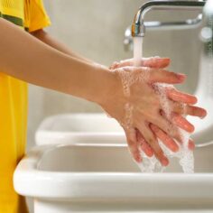 Händewaschen in der Kita